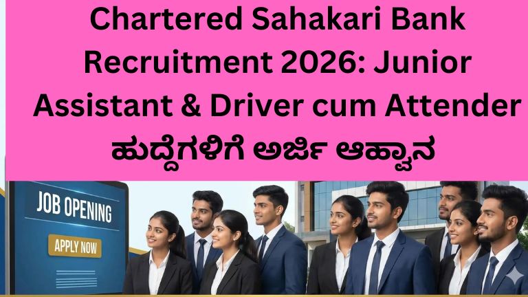 Chartered Sahakari Bank Recruitment 2026:
