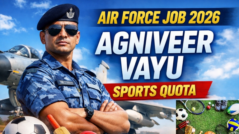 Agniveer Vayu Sports Quota Recruitment 2026